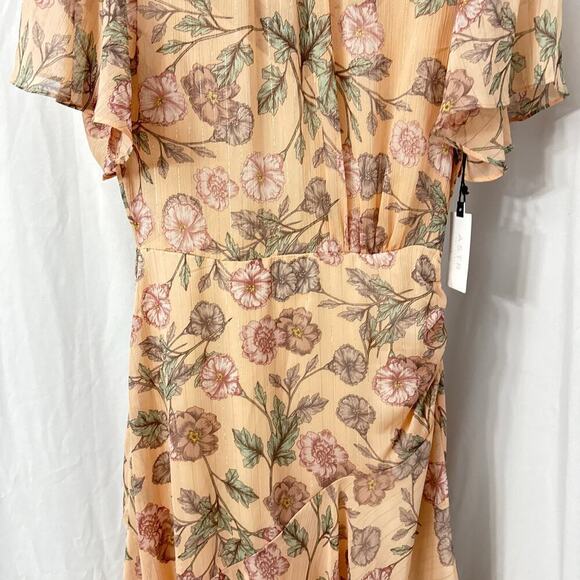 Astr the Label Floral‎ Asymmetrical Dress Size Small - Picture 6 of 13